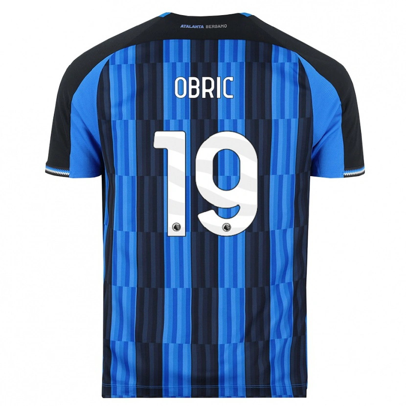 Danxen Herren Relja Obric #19 Blau Schwarz Rot Heimtrikot Trikot 2026/27 T-Shirt