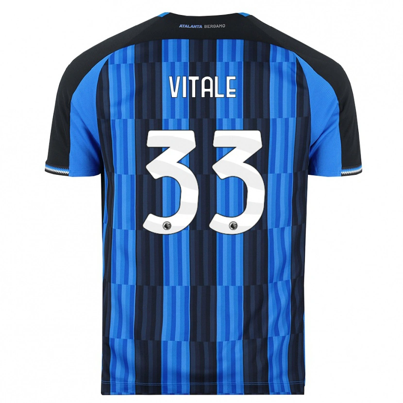 Danxen Herren Francesca Vitale #33 Blau Schwarz Rot Heimtrikot Trikot 2026/27 T-Shirt