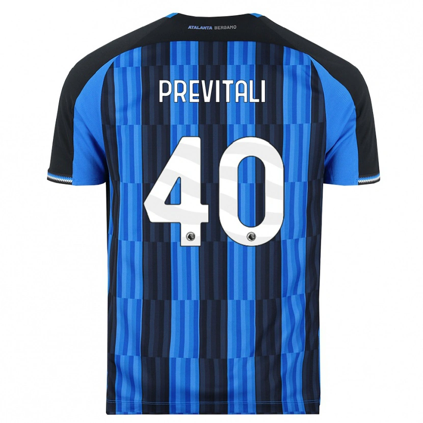 Danxen Herren Cristian Previtali #40 Blau Schwarz Rot Heimtrikot Trikot 2026/27 T-Shirt