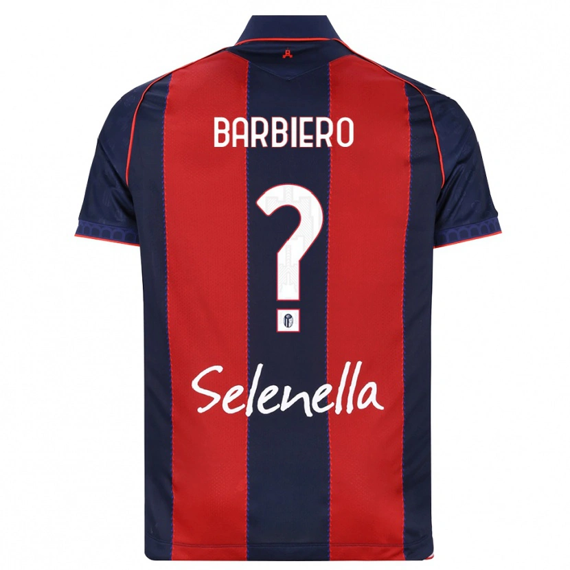 Danxen Herren Andrea Barbiero #0 Königsblau Rot Weiß Heimtrikot Trikot 2026/27 T-Shirt
