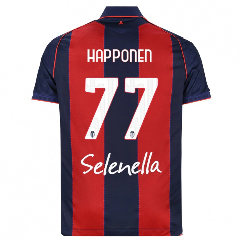 Danxen Herren Ukko Happonen #77 Königsblau Rot Weiß Heimtrikot Trikot 2026/27 T-Shirt