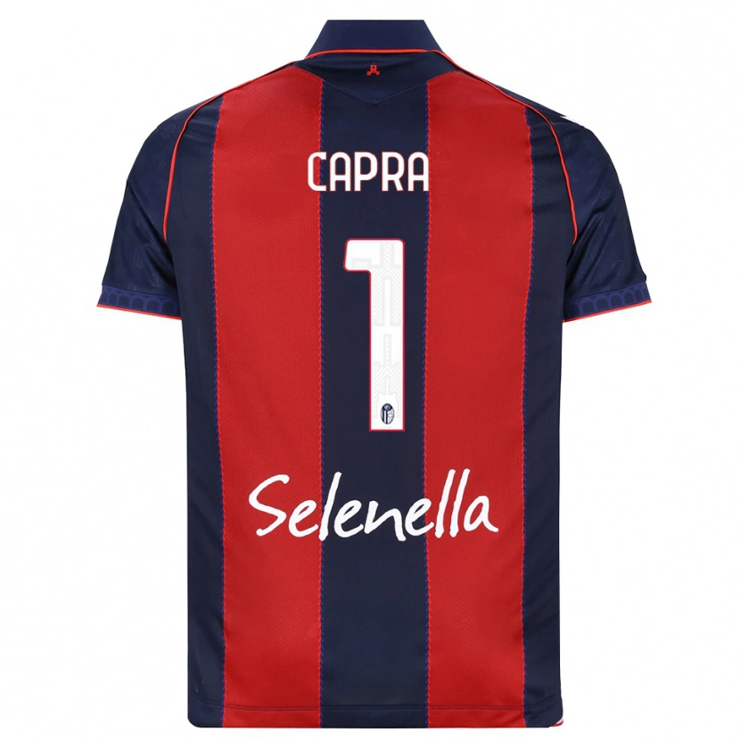 Danxen Herren Daniel Capra #1 Königsblau Rot Weiß Heimtrikot Trikot 2026/27 T-Shirt