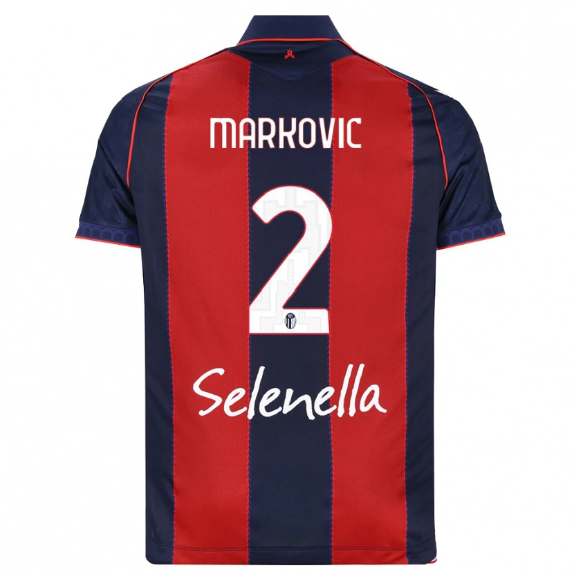 Danxen Herren Petar Markovic #2 Königsblau Rot Weiß Heimtrikot Trikot 2026/27 T-Shirt