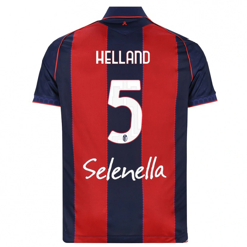 Danxen Herren Eivind Helland #5 Königsblau Rot Weiß Heimtrikot Trikot 2026/27 T-Shirt