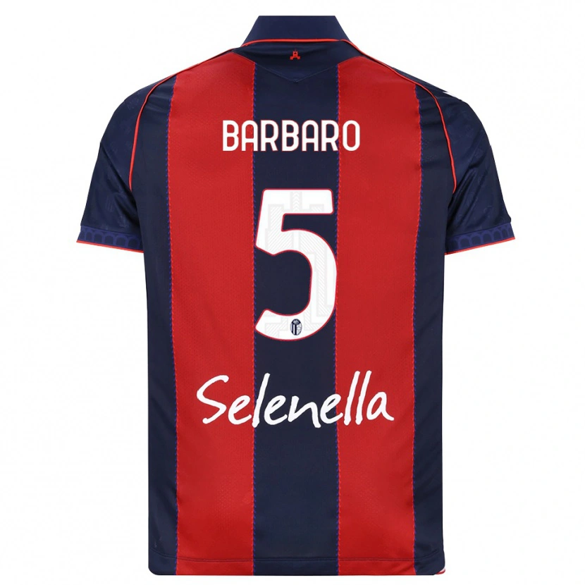 Danxen Herren Elia Barbaro #5 Königsblau Rot Weiß Heimtrikot Trikot 2026/27 T-Shirt