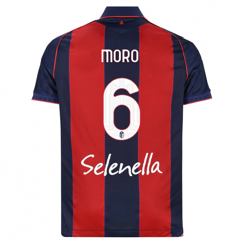 Danxen Herren Nikola Moro #6 Königsblau Rot Weiß Heimtrikot Trikot 2026/27 T-Shirt