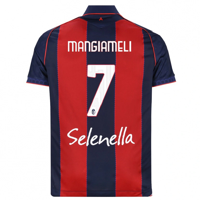 Danxen Herren Federico Mangiameli #7 Königsblau Rot Weiß Heimtrikot Trikot 2026/27 T-Shirt