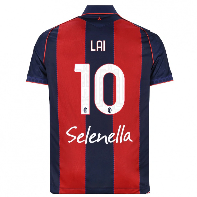 Danxen Herren Luca Lai #10 Königsblau Rot Weiß Heimtrikot Trikot 2026/27 T-Shirt