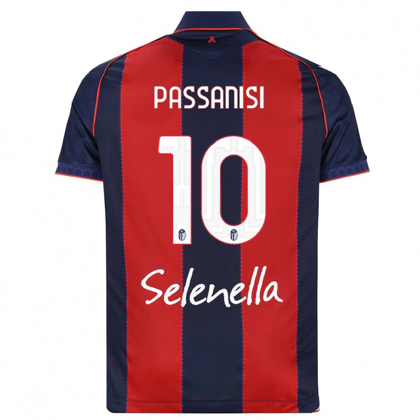 Danxen Herren Fernando Passanisi #10 Königsblau Rot Weiß Heimtrikot Trikot 2026/27 T-Shirt