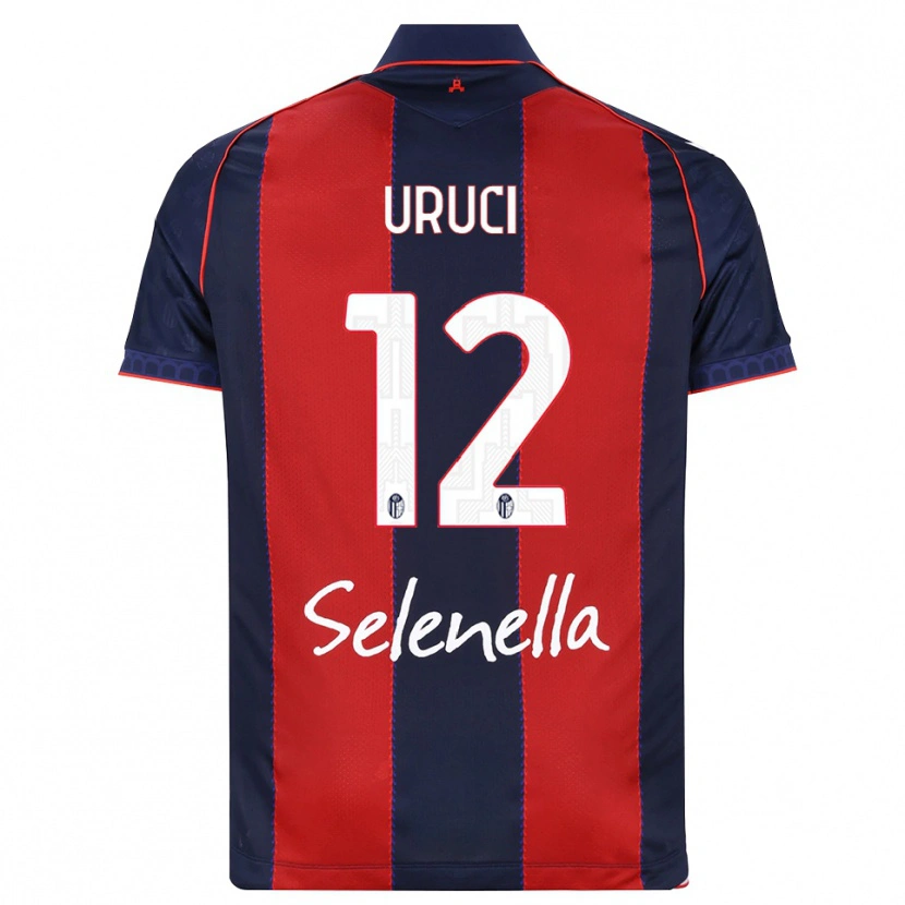 Danxen Herren Klejton Uruci #12 Königsblau Rot Weiß Heimtrikot Trikot 2026/27 T-Shirt