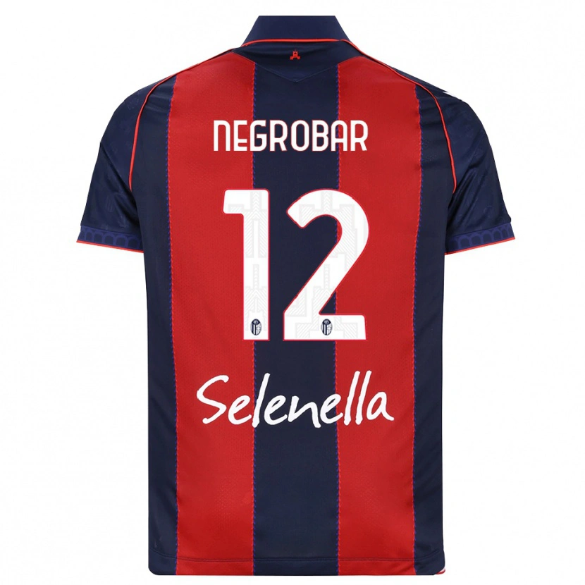 Danxen Herren Lucas Negrobar #12 Königsblau Rot Weiß Heimtrikot Trikot 2026/27 T-Shirt