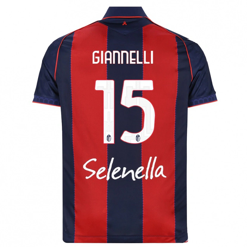 Danxen Herren Davide Giannelli #15 Königsblau Rot Weiß Heimtrikot Trikot 2026/27 T-Shirt