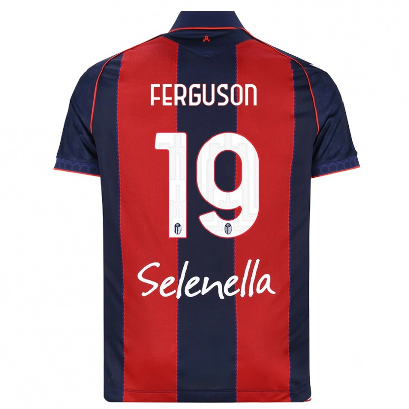 Danxen Herren Lewis Ferguson #19 Königsblau Rot Weiß Heimtrikot Trikot 2026/27 T-Shirt