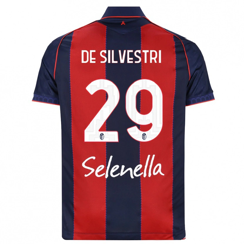 Danxen Herren Lorenzo De Silvestri #29 Königsblau Rot Weiß Heimtrikot Trikot 2026/27 T-Shirt