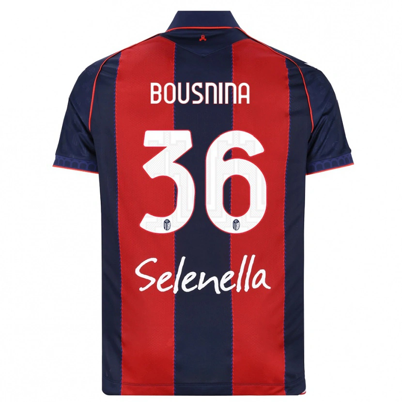 Danxen Herren Farès Bousnina #36 Königsblau Rot Weiß Heimtrikot Trikot 2026/27 T-Shirt