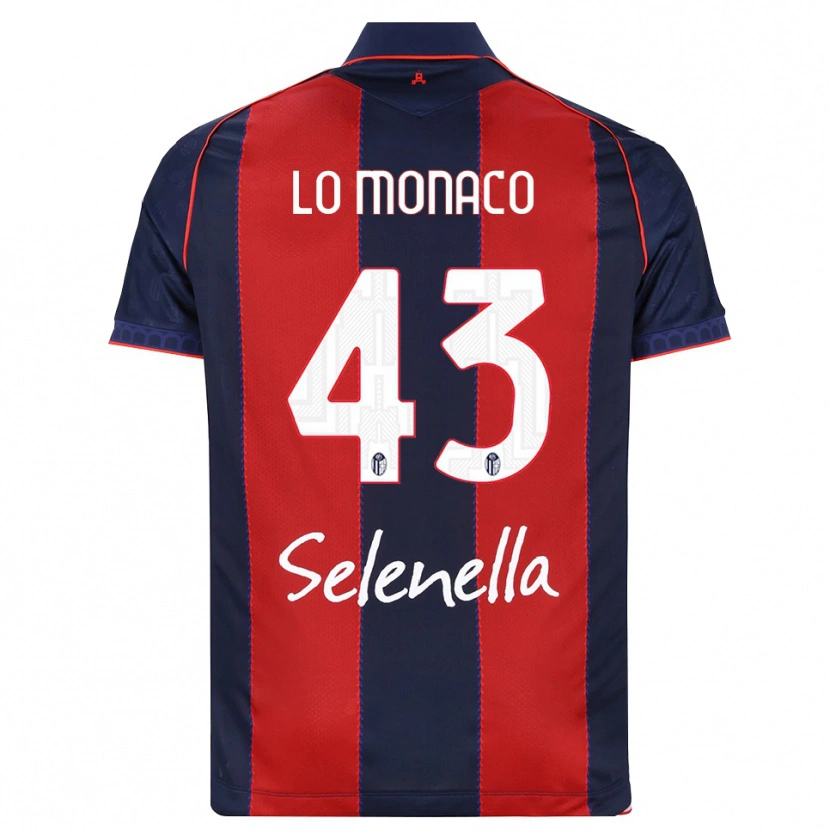 Danxen Herren Luca Lo Monaco #43 Königsblau Rot Weiß Heimtrikot Trikot 2026/27 T-Shirt