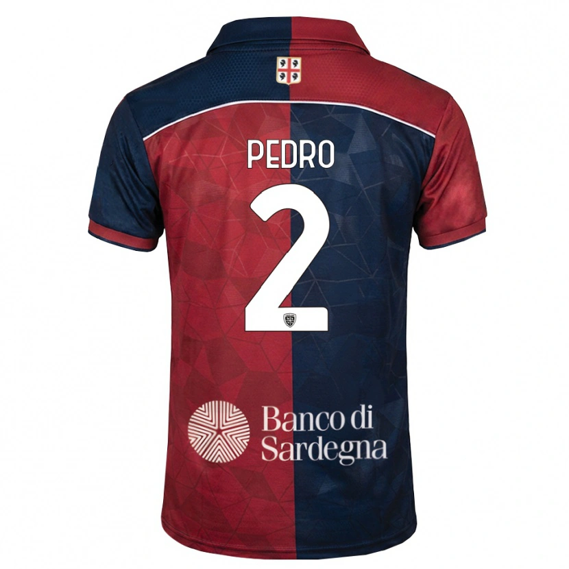 Danxen Herren Zé Pedro #2 Burgund Rot Königsblau Heimtrikot Trikot 2026/27 T-Shirt