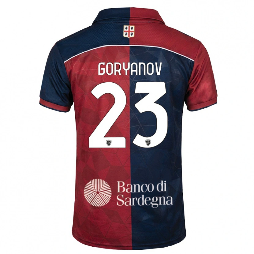 Danxen Herren Kristiyan Goryanov #23 Burgund Rot Königsblau Heimtrikot Trikot 2026/27 T-Shirt