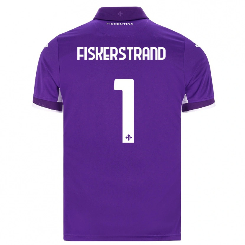 Danxen Herren Cecilie Fiskerstrand #1 Lila Weiß Pink Heimtrikot Trikot 2026/27 T-Shirt