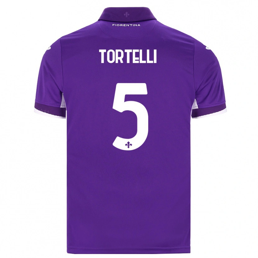 Danxen Herren Alice Tortelli #5 Lila Weiß Pink Heimtrikot Trikot 2026/27 T-Shirt