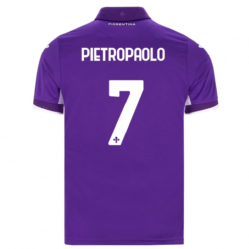 Danxen Herren Mario Pietropaolo #7 Lila Weiß Pink Heimtrikot Trikot 2026/27 T-Shirt