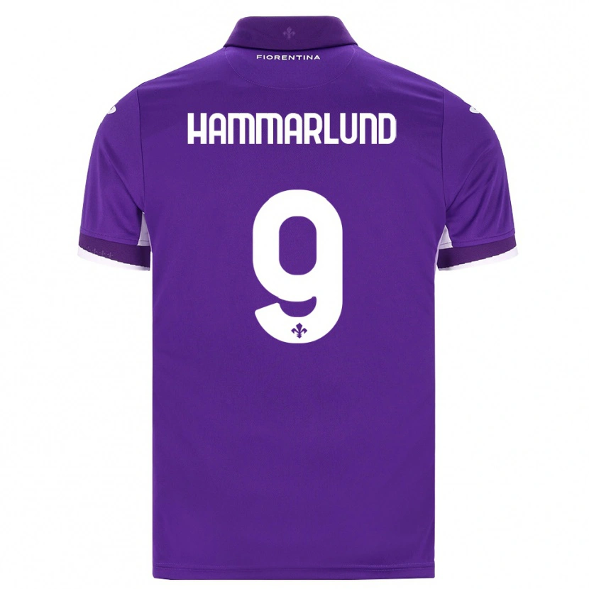 Danxen Herren Pauline Hammarlund #9 Lila Weiß Pink Heimtrikot Trikot 2026/27 T-Shirt