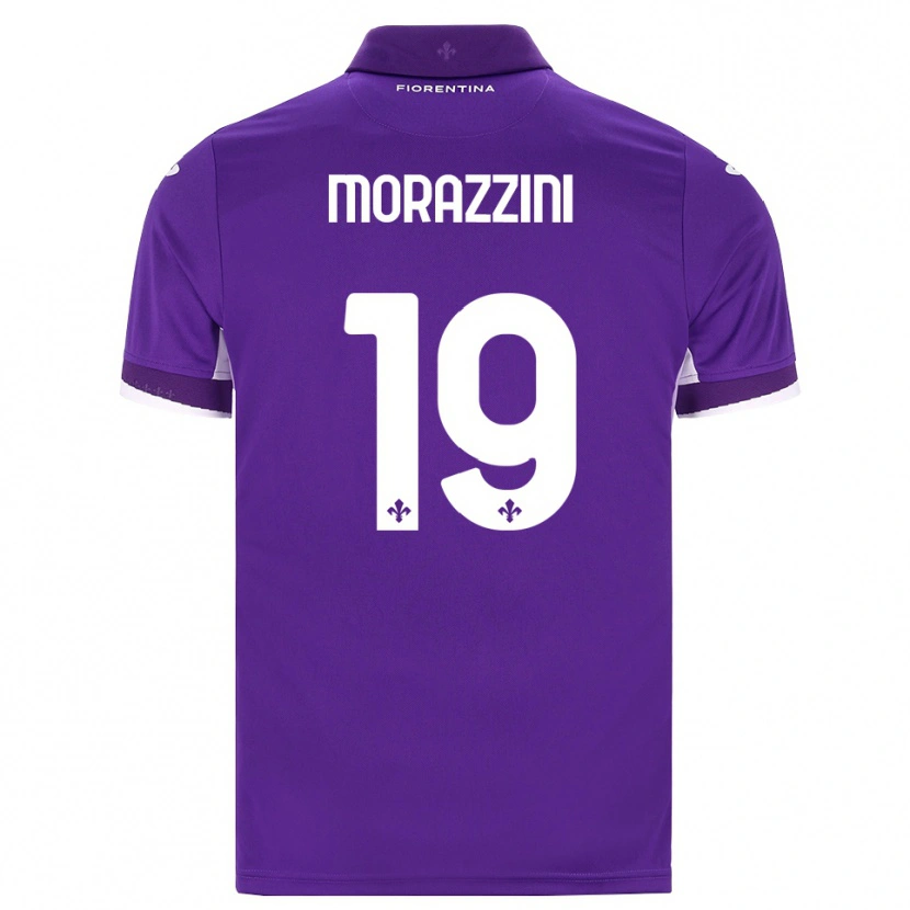 Danxen Herren Luigi Morazzini #19 Lila Weiß Pink Heimtrikot Trikot 2026/27 T-Shirt