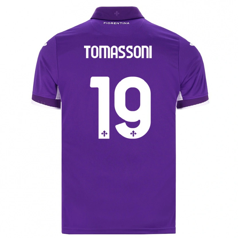 Danxen Herren Emma Tomassoni #19 Lila Weiß Pink Heimtrikot Trikot 2026/27 T-Shirt