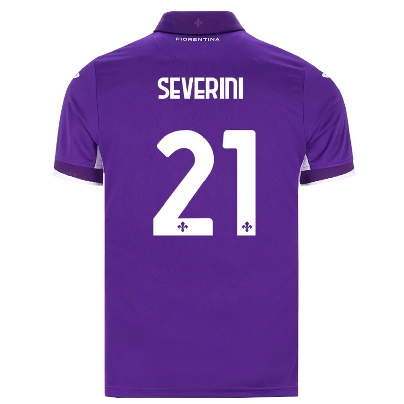 Danxen Herren Emma Severini #21 Lila Weiß Pink Heimtrikot Trikot 2026/27 T-Shirt