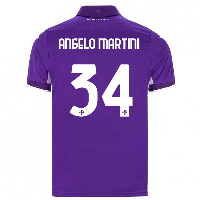 Danxen Herren Angelo Martini #34 Lila Weiß Pink Heimtrikot Trikot 2026/27 T-Shirt
