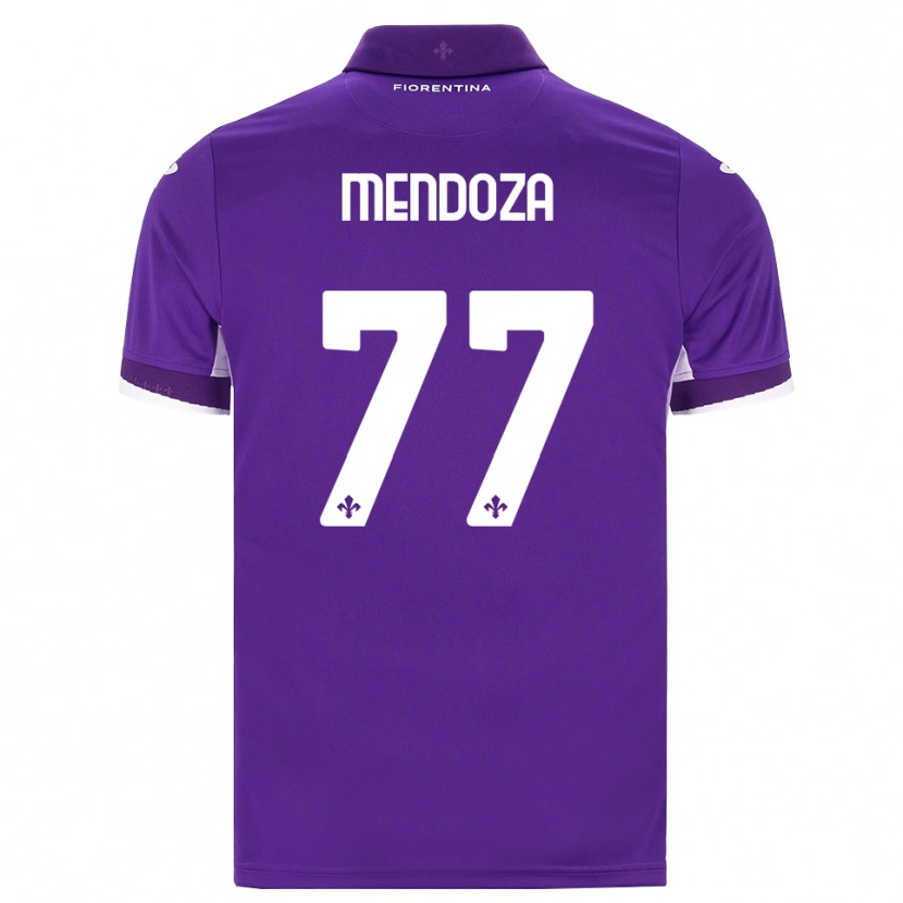 Danxen Herren William Mendoza #77 Lila Weiß Pink Heimtrikot Trikot 2026/27 T-Shirt