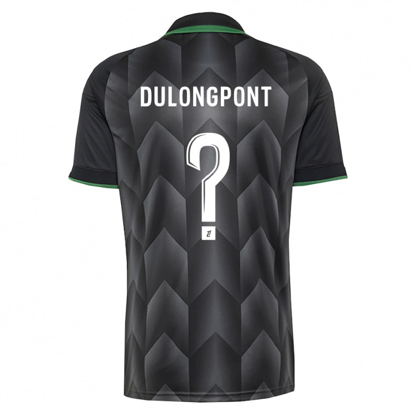 Danxen Herren Tom Dulongpont #0 Schwarzgrün Auswärtstrikot Trikot 2026/27 T-Shirt