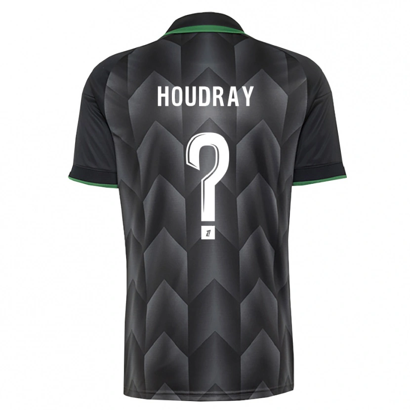 Danxen Herren Leyaan Houdray #0 Schwarzgrün Auswärtstrikot Trikot 2026/27 T-Shirt