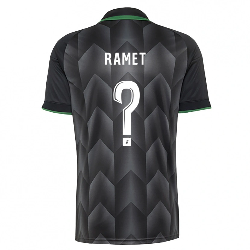Danxen Herren Simon Ramet #0 Schwarzgrün Auswärtstrikot Trikot 2026/27 T-Shirt