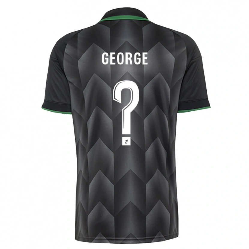 Danxen Herren Ryan George #0 Schwarzgrün Auswärtstrikot Trikot 2026/27 T-Shirt