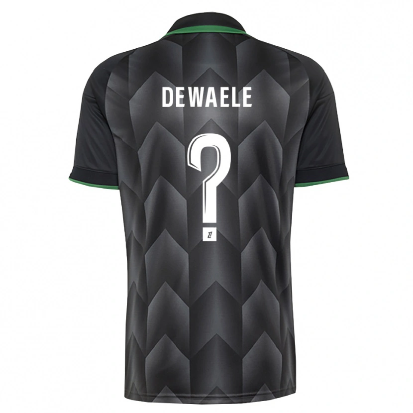 Danxen Herren Florian Dewaele #0 Schwarzgrün Auswärtstrikot Trikot 2026/27 T-Shirt