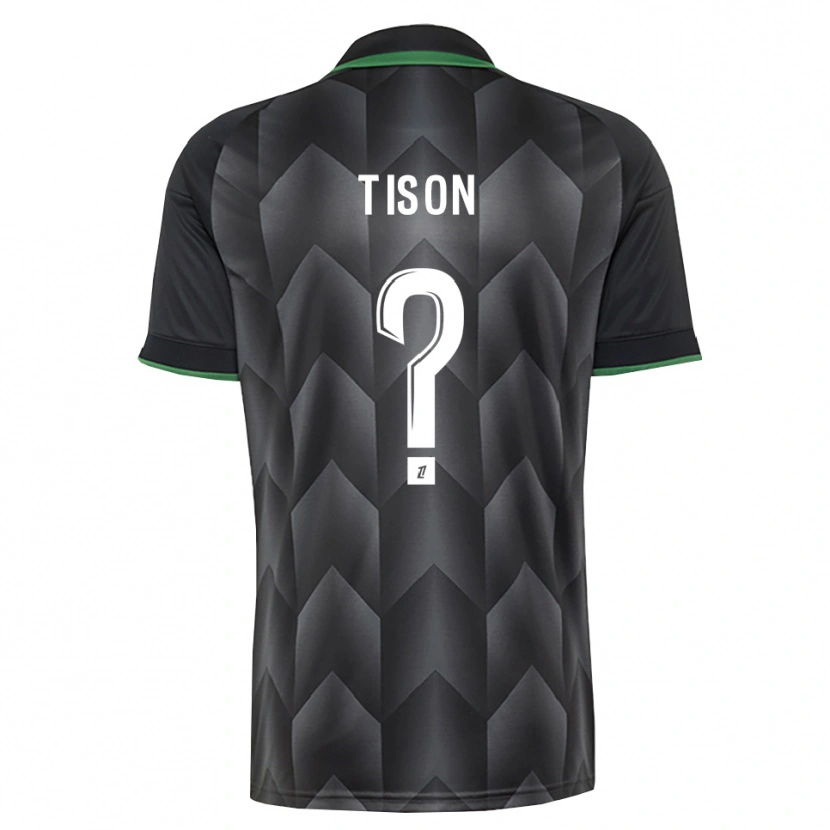 Danxen Herren Nathan Tison #0 Schwarzgrün Auswärtstrikot Trikot 2026/27 T-Shirt