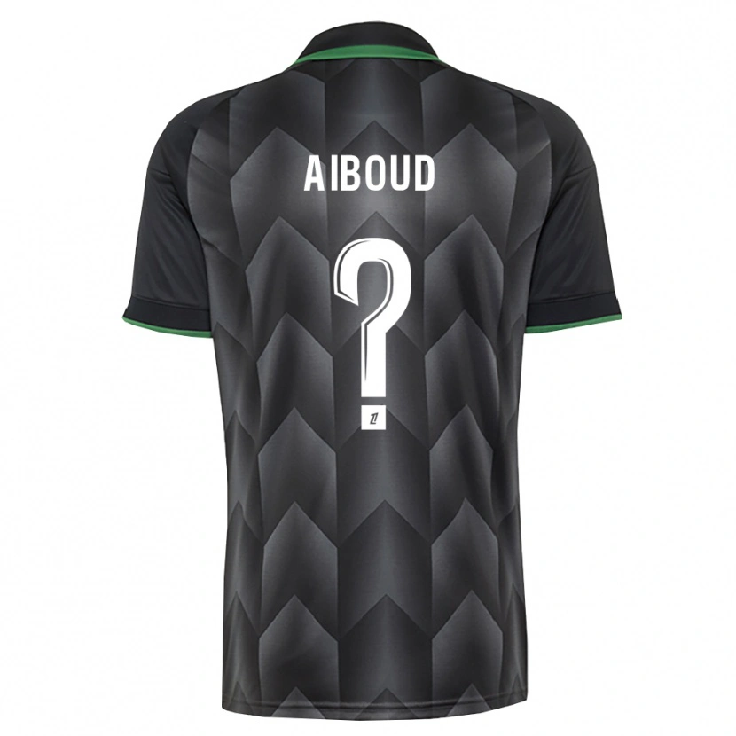 Danxen Herren Rayan Aiboud #0 Schwarzgrün Auswärtstrikot Trikot 2026/27 T-Shirt