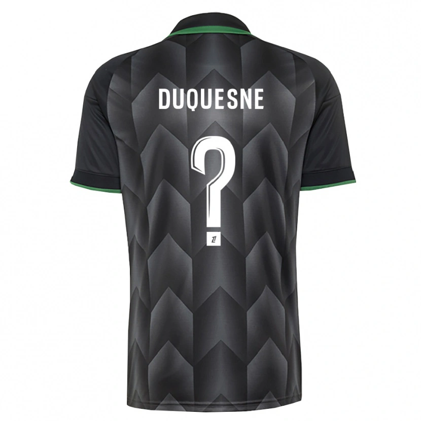 Danxen Herren Elsa Duquesne #0 Schwarzgrün Auswärtstrikot Trikot 2026/27 T-Shirt