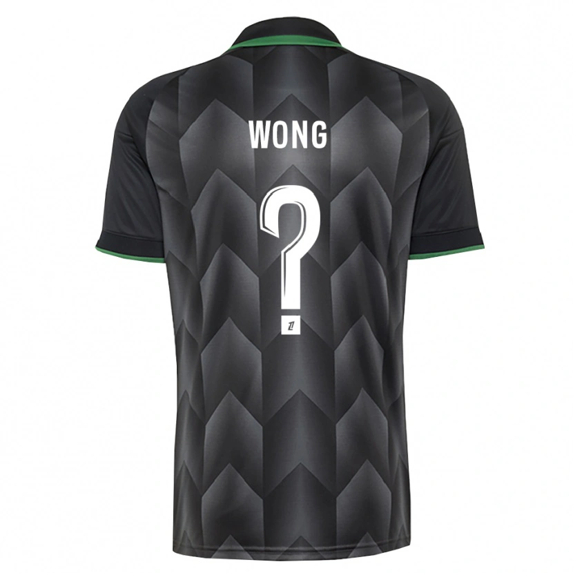 Danxen Herren Kiani Wong #0 Schwarzgrün Auswärtstrikot Trikot 2026/27 T-Shirt