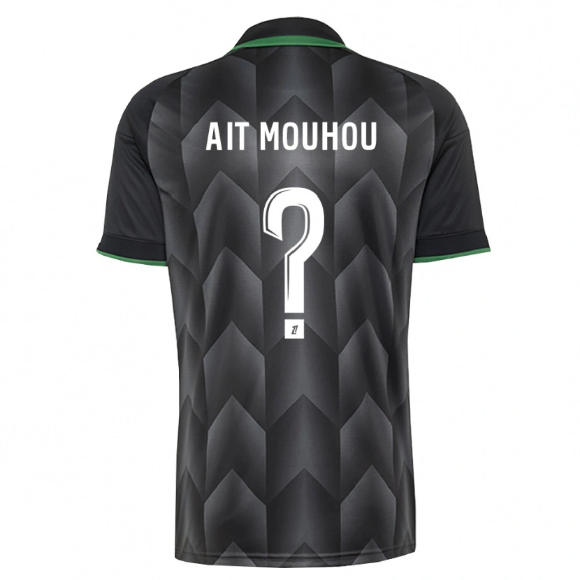 Danxen Herren Nassim Ait Mouhou #0 Schwarzgrün Auswärtstrikot Trikot 2026/27 T-Shirt