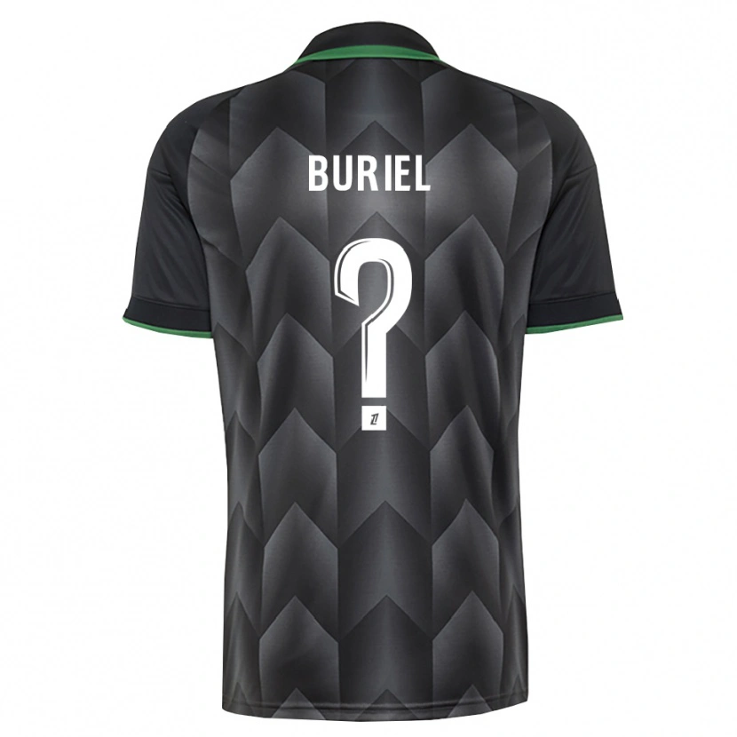 Danxen Herren Noah Buriel #0 Schwarzgrün Auswärtstrikot Trikot 2026/27 T-Shirt