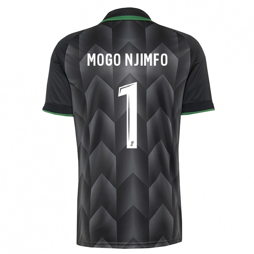 Danxen Herren Arthur Mogo Njimfo #1 Schwarzgrün Auswärtstrikot Trikot 2026/27 T-Shirt