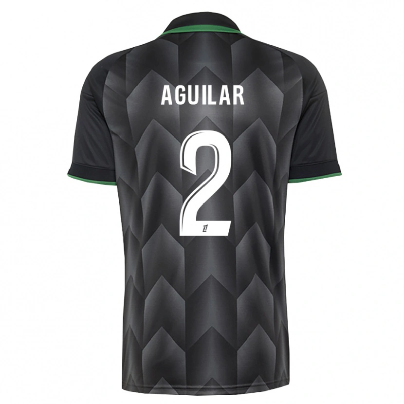 Danxen Herren Ruben Aguilar #2 Schwarzgrün Auswärtstrikot Trikot 2026/27 T-Shirt