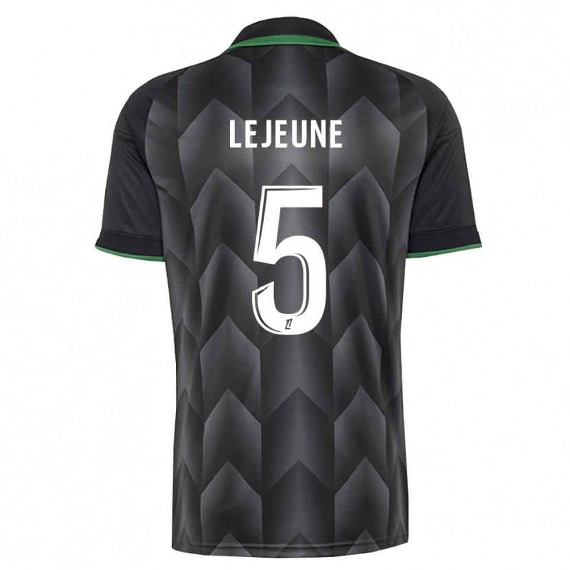 Danxen Herren Romane Lejeune #5 Schwarzgrün Auswärtstrikot Trikot 2026/27 T-Shirt