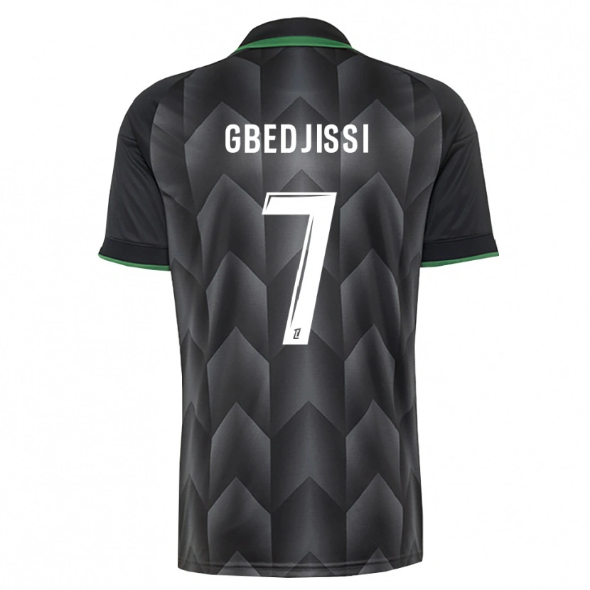 Danxen Herren Aude Gbedjissi #7 Schwarzgrün Auswärtstrikot Trikot 2026/27 T-Shirt