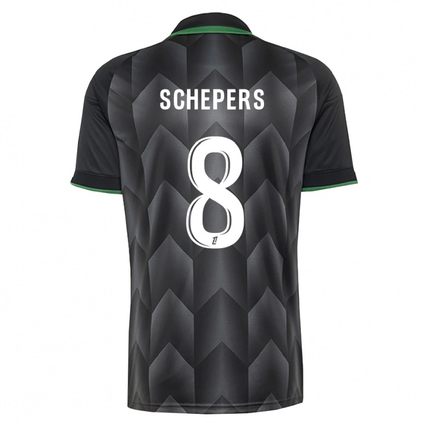 Danxen Herren Marie Schepers #8 Schwarzgrün Auswärtstrikot Trikot 2026/27 T-Shirt