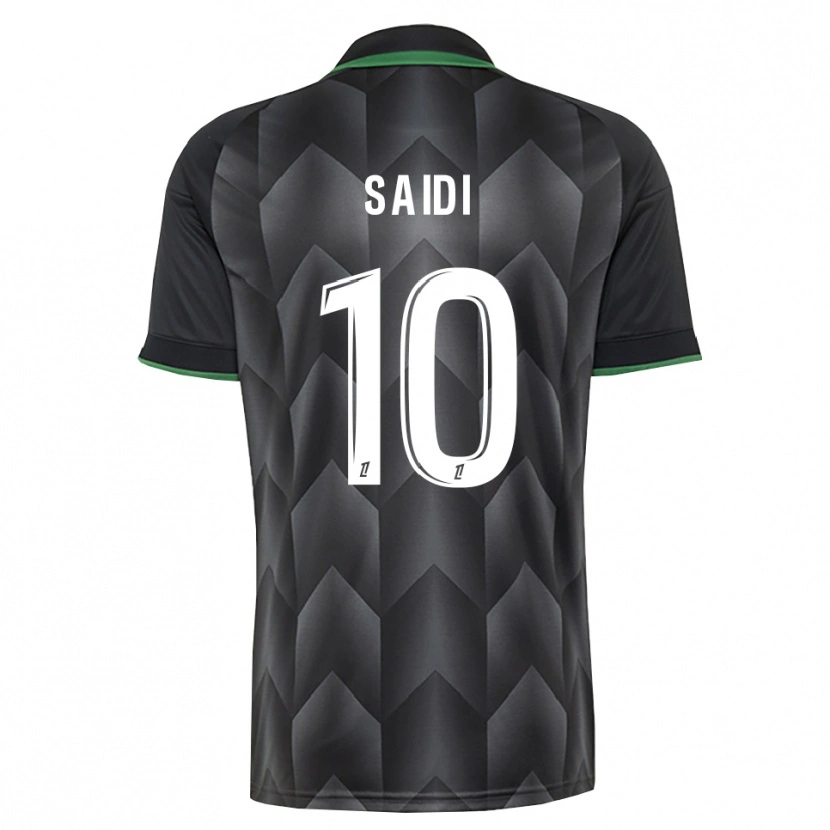 Danxen Herren Kahissa Saïdi #10 Schwarzgrün Auswärtstrikot Trikot 2026/27 T-Shirt