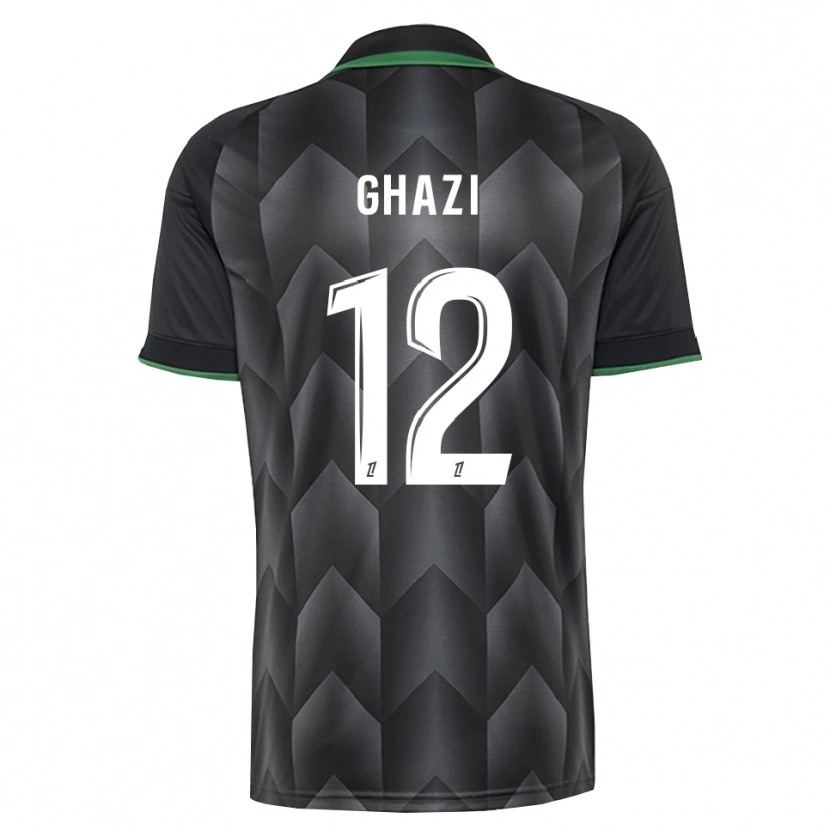 Danxen Herren Ali Ghazi #12 Schwarzgrün Auswärtstrikot Trikot 2026/27 T-Shirt