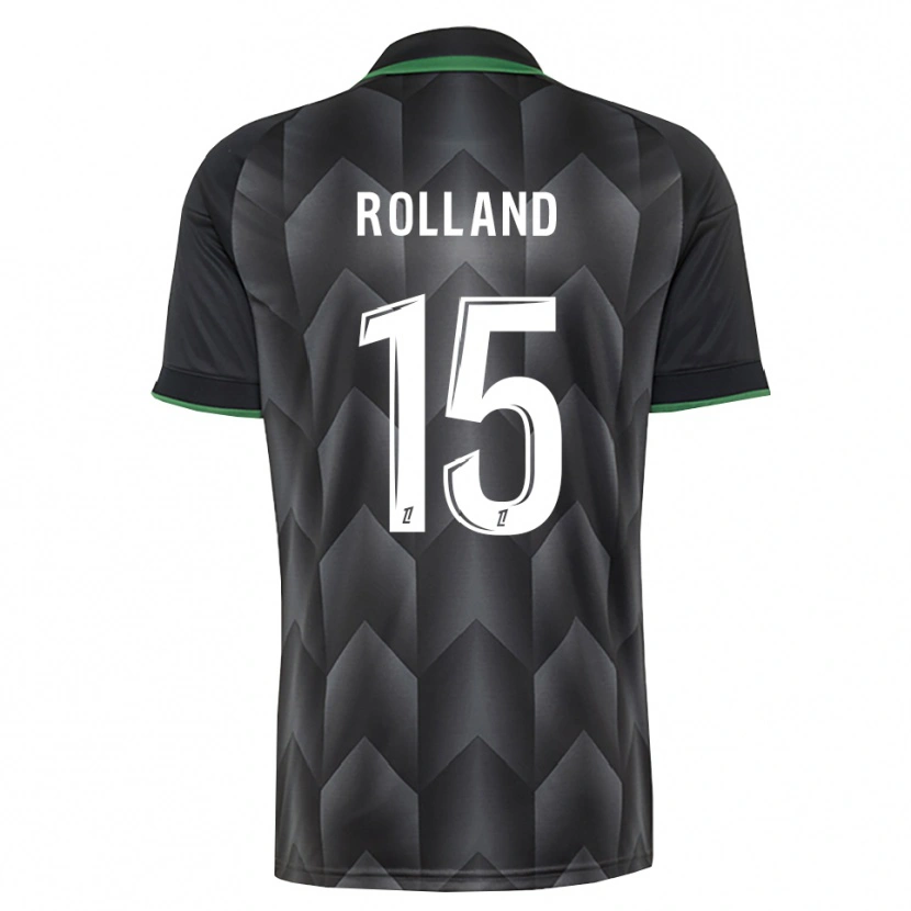 Danxen Herren Paul Rolland #15 Schwarzgrün Auswärtstrikot Trikot 2026/27 T-Shirt